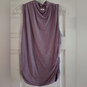 Maurice's Lavender Sleeveless Drape Top